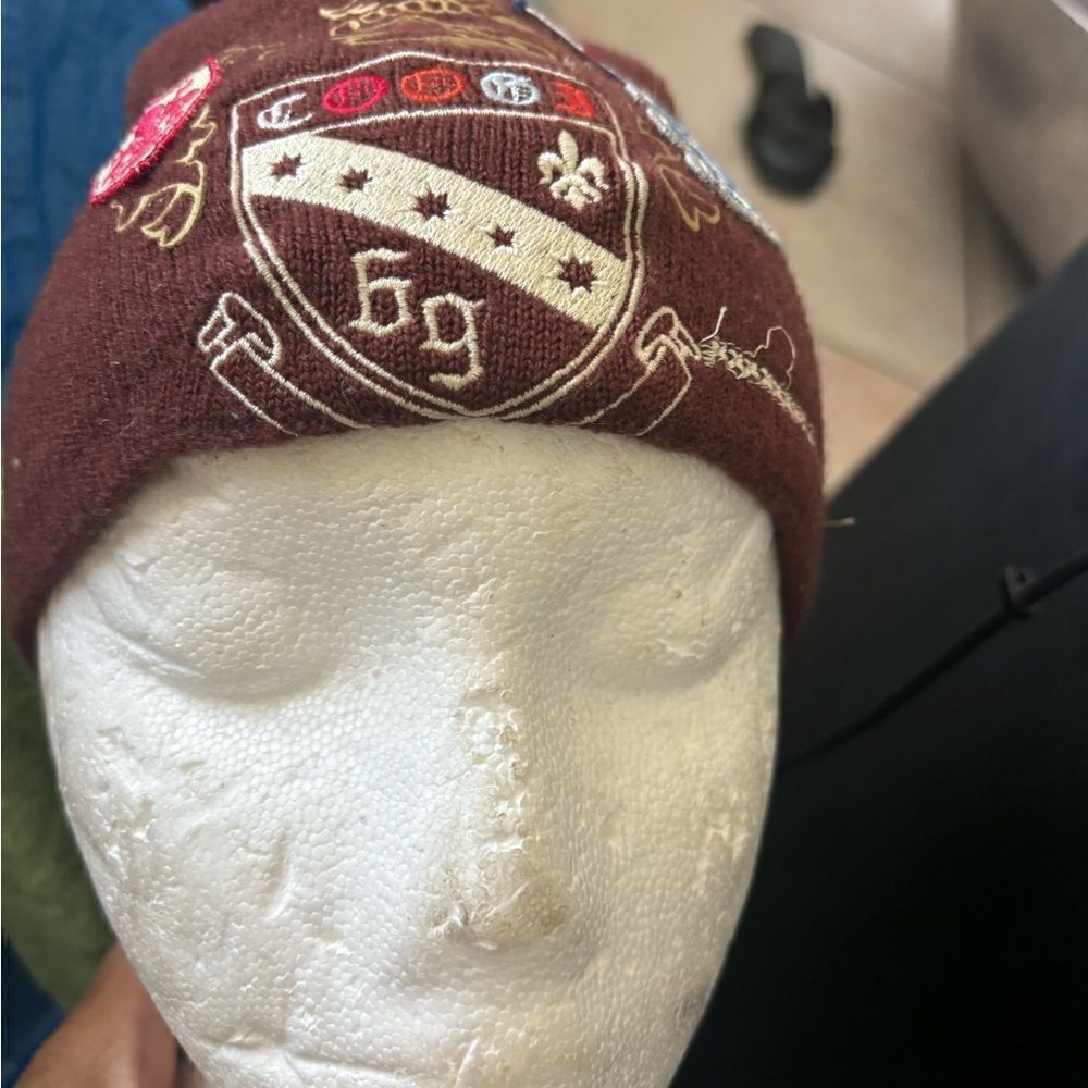 Coogi vintage beanie logo hat cap unisex accessory headwear headpiece hairdress